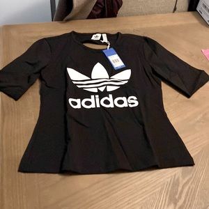 Adidas Cut Out Tee NWT M $50